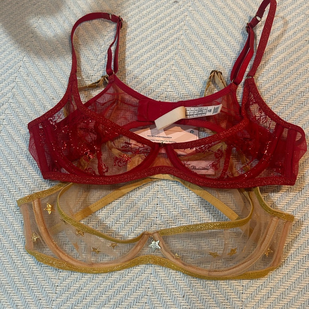 2/$22 Agent Provocateur Zadi Bras!